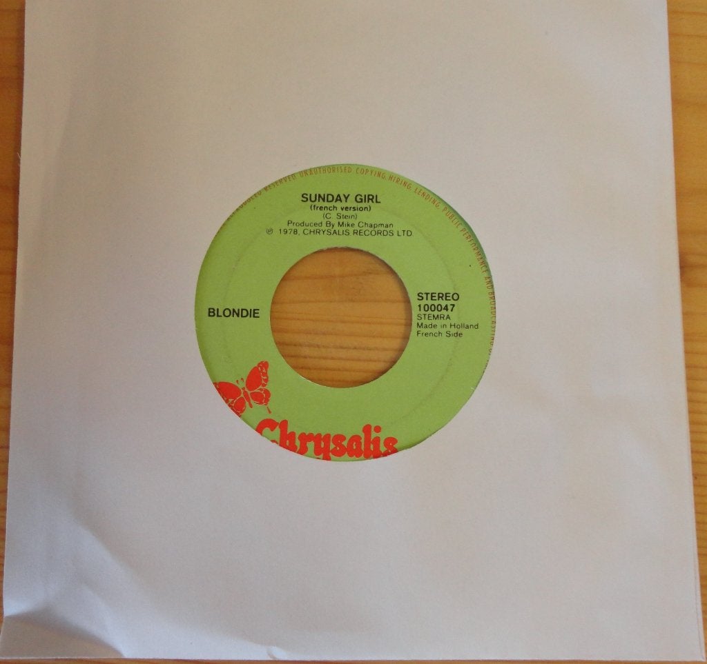 Blondie > Sunday, Ophalen of Verzenden, Gebruikt, 7 inch, Pop