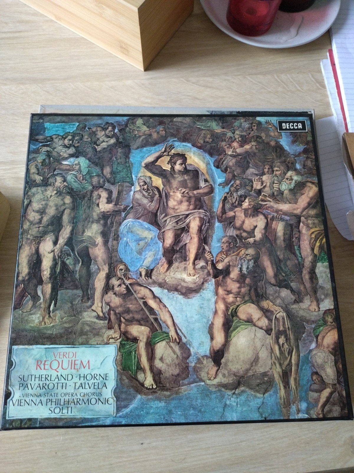 Verdi Requiem - Sutherland, Horne, Pavarotti, Talvela (1968), Gebruikt, Boxset, Verdi, Requiem