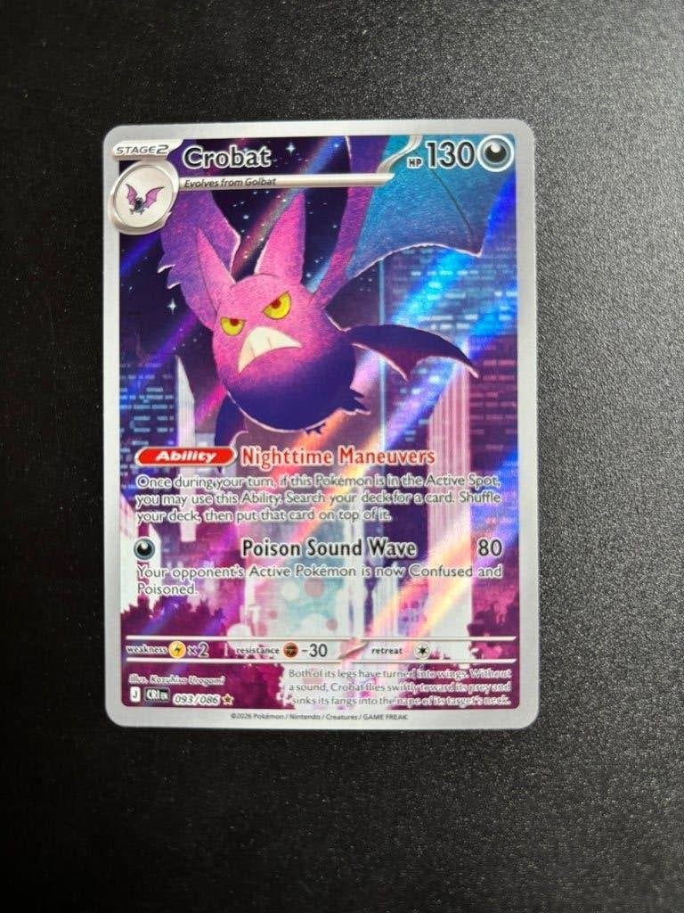 Crobat (CRI 093), Ophalen
