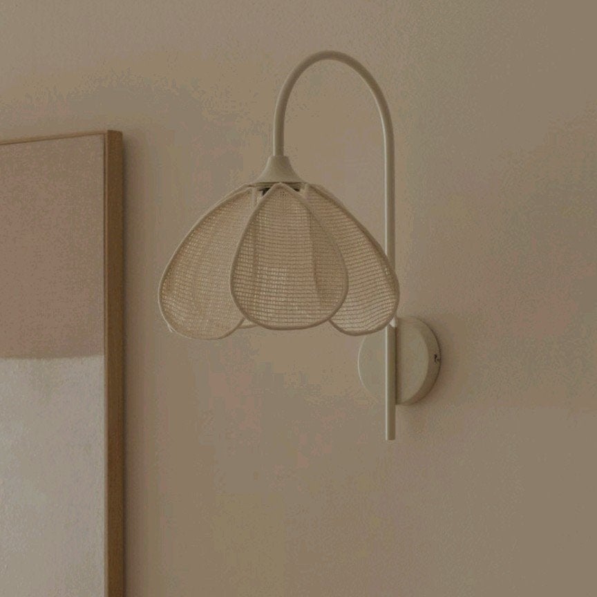 Wandlamp sklum met stoffen kap - gebruikt, Ophalen, Gebruikt, Stof, Modern, Sfeervol