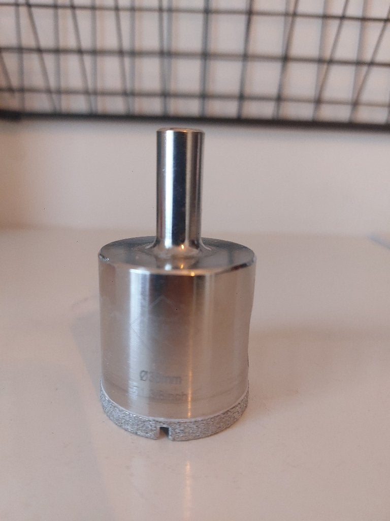 Diamantboor/bitje 35 mm voor spoelbak, Ophalen of Verzenden, Zo goed als nieuw, Overige typen