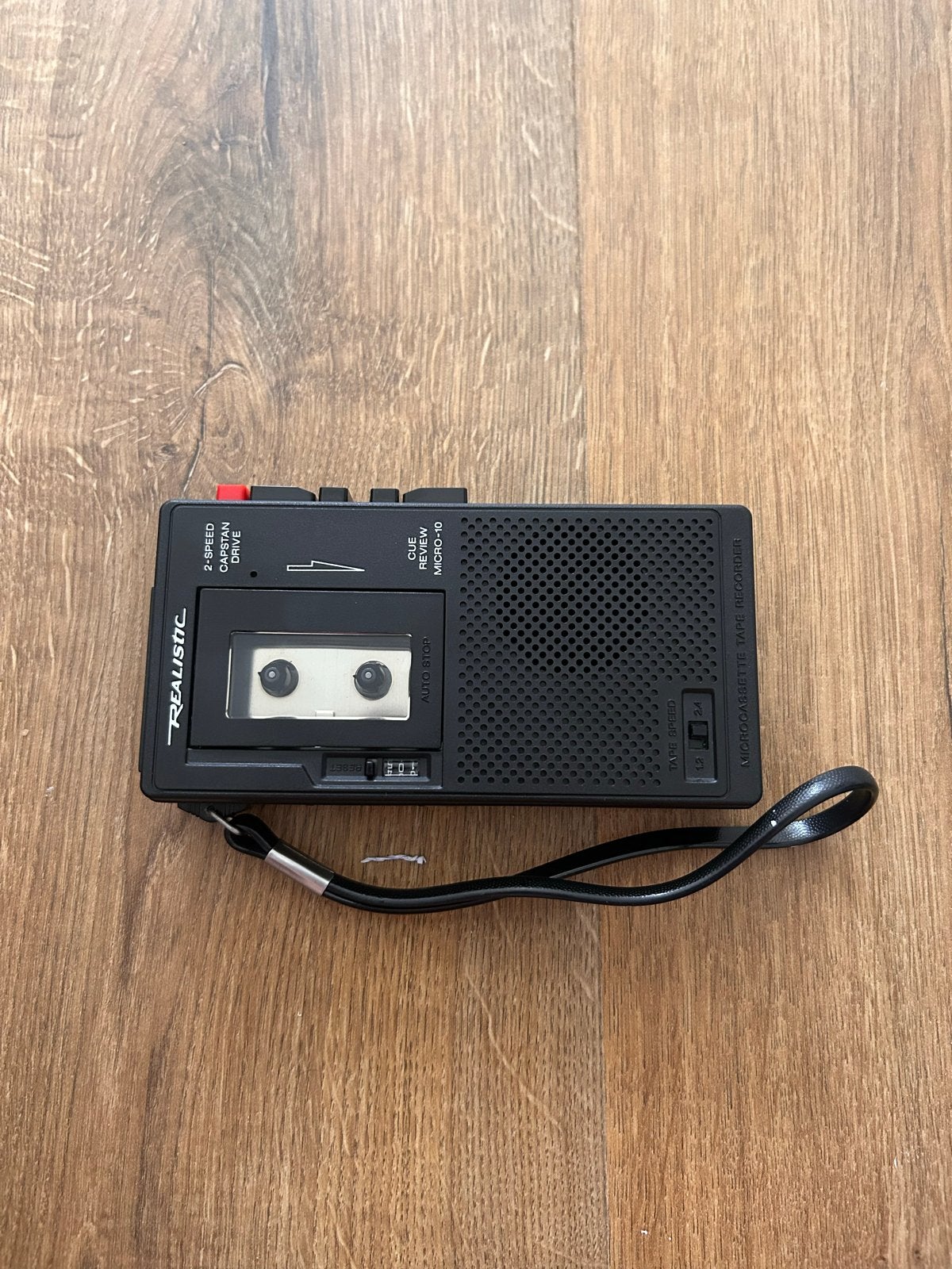 Realistic Micro-10 Cassette Recorder met doos en boekje, Audio, Tv en Foto, Cassettedecks, Ophalen of Verzenden