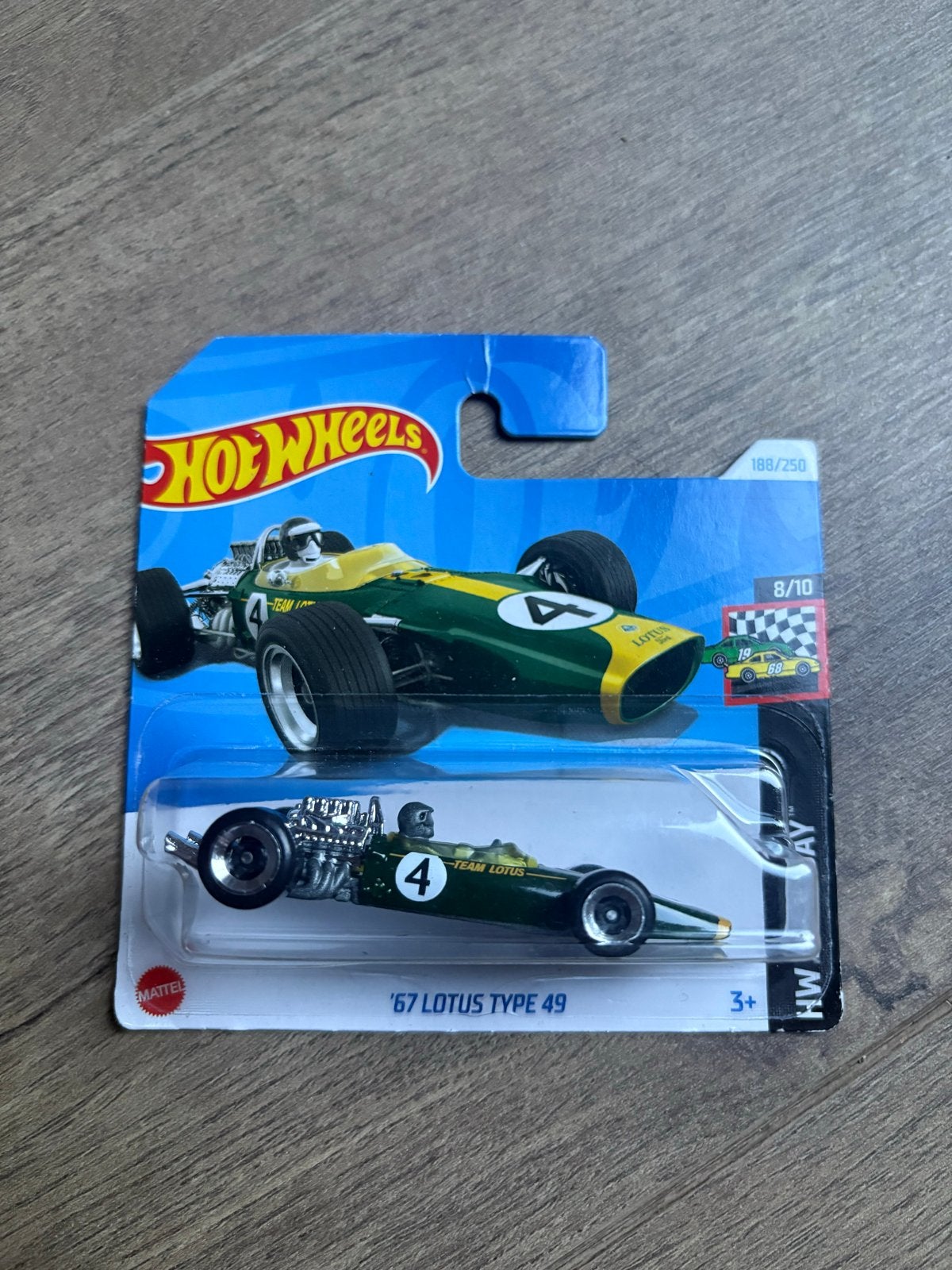 Hot Wheels '67 Lotus Type 49 - Nieuw in verpakking, Ophalen of Verzenden, Nieuw, Auto, Overige merken