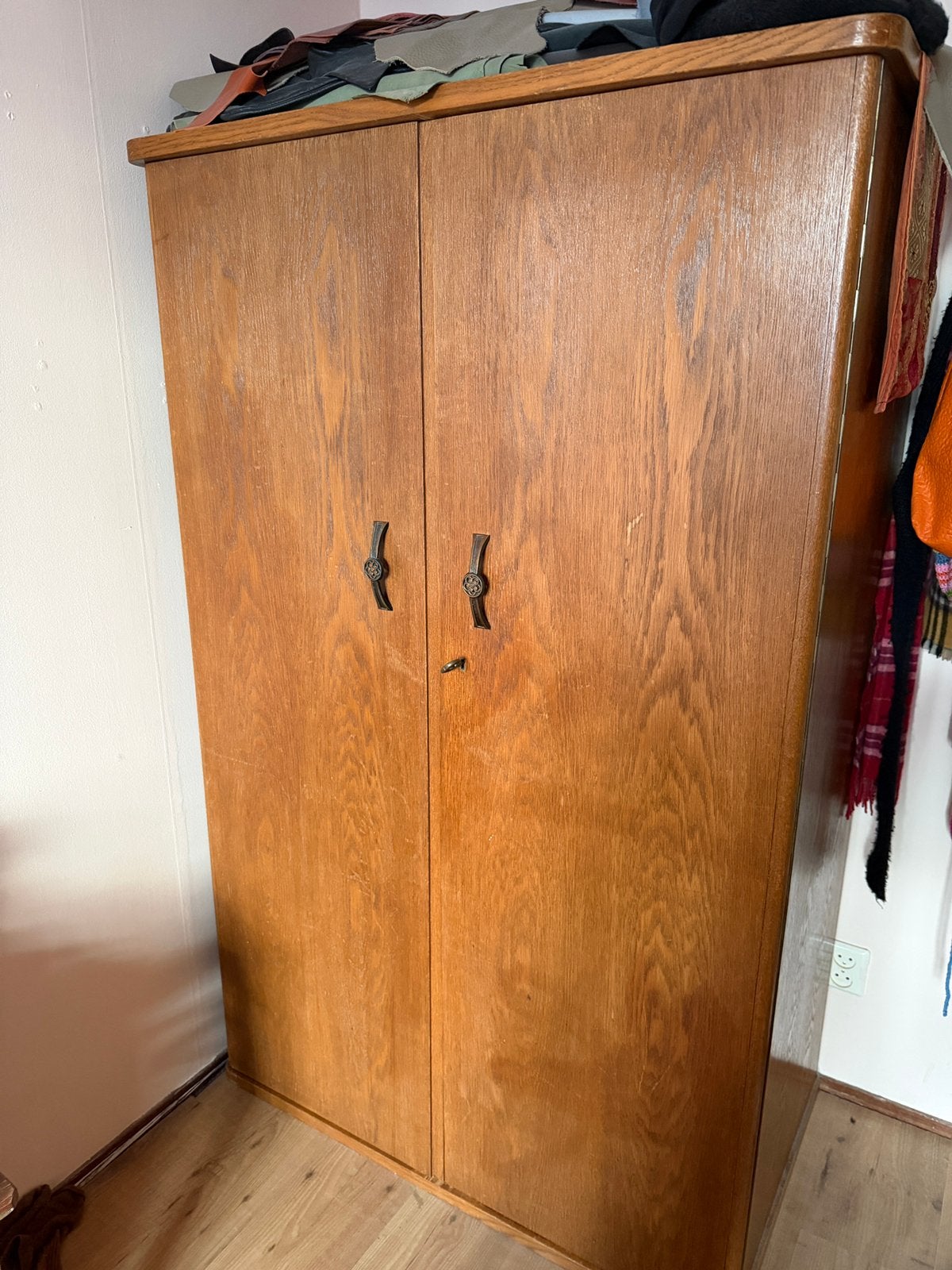 Mooie antieke kledingkast, Ophalen, Gebruikt, 100 tot 150 cm, Vintage