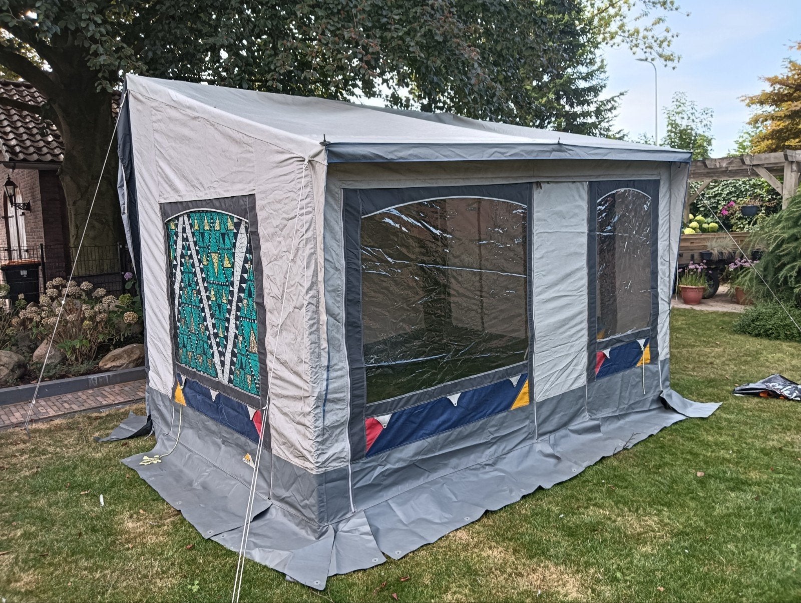 camper voortent (vrijstaand), Ophalen, Gebruikt