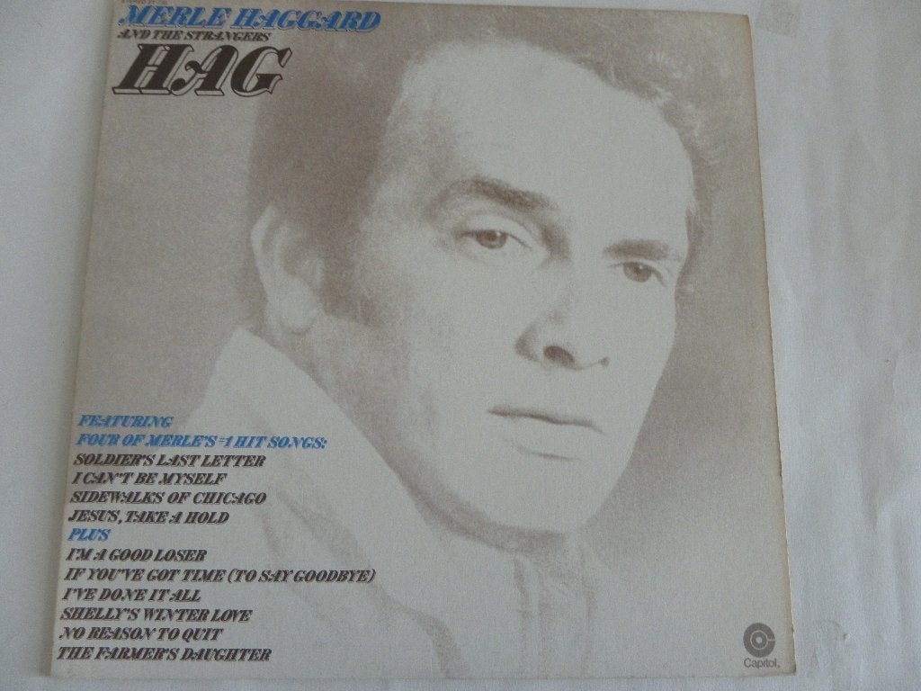 LP Merle Haggard - HAG, Gebruikt, Originele persing, Ophalen of Verzenden, 1970 - 1979