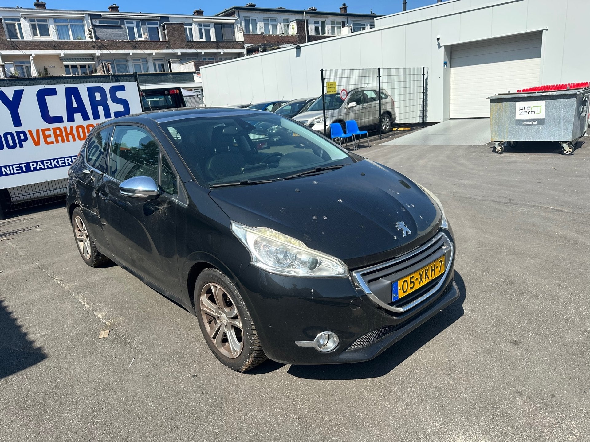 Peugeot 208 1.4 VTi Allure Schade, Auto's, Voorwielaandrijving, Euro 5, Zwart, Origineel Nederlands