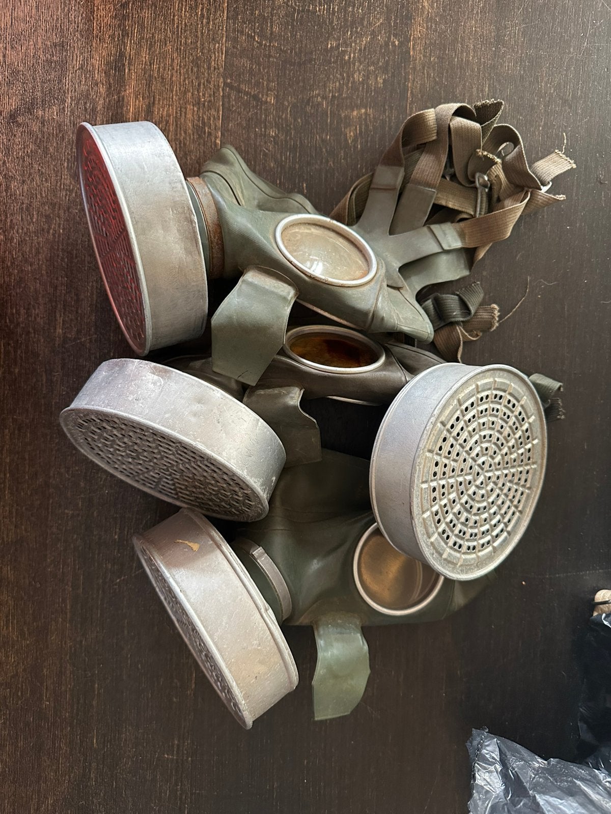 RL1 LUFTSCHUTZ GAS MASK met FILTER CBRN gasmasker WW2, Ophalen of Verzenden, Overige typen
