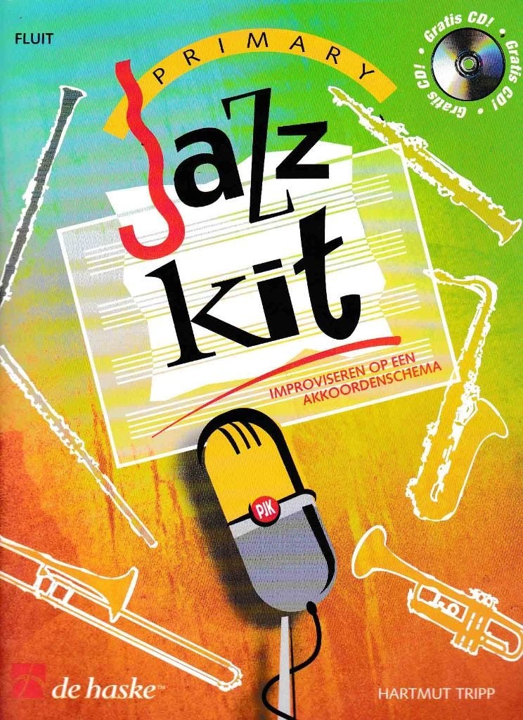 Jazz Kid Fluit Met Cd zgan ( 3806 ), Dwarsfluit of Piccolo, Ophalen of Verzenden, Zo goed als nieuw, Artiest of Componist