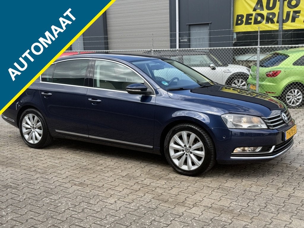 Volkswagen Passat 1.4 TSI Highl. BlM AIRCO NAVI ....Apk:FEb, Automaat, Euro 5, Gebruikt, 4 cilinders