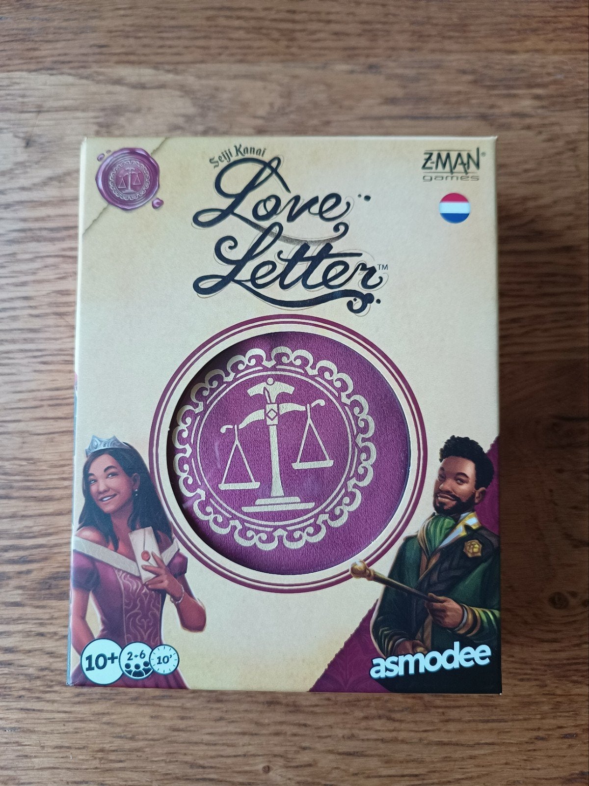 Love letter kaartspel, Nederlands, Ophalen of Verzenden, Zo goed als nieuw