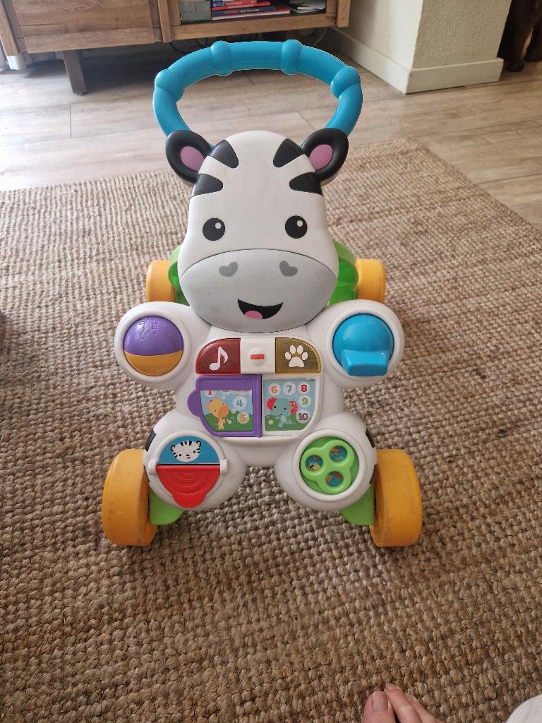 Fisher price loopwagen, Ophalen, Gebruikt, Duw- of Trekspeelgoed, Met licht