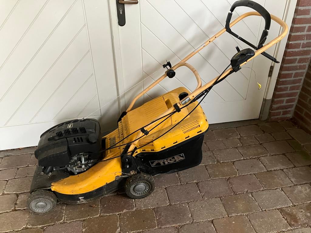 Stiga Turbo Combi motormaaier - Onderhoud nodig, Tuin en Terras, Ophalen, Cirkelmaaier, Gebruikt, 40 t/m 49 cm