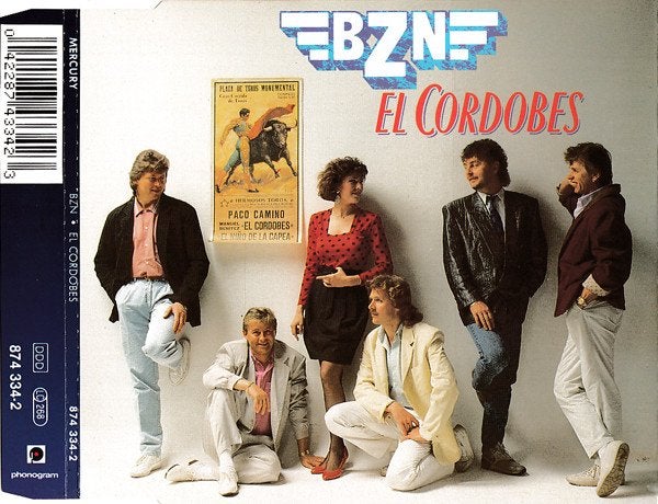 BZN - El Cordobes CD Single (1989), Cd's en Dvd's, Cd Singles, Ophalen of Verzenden, Gebruikt, Schlager