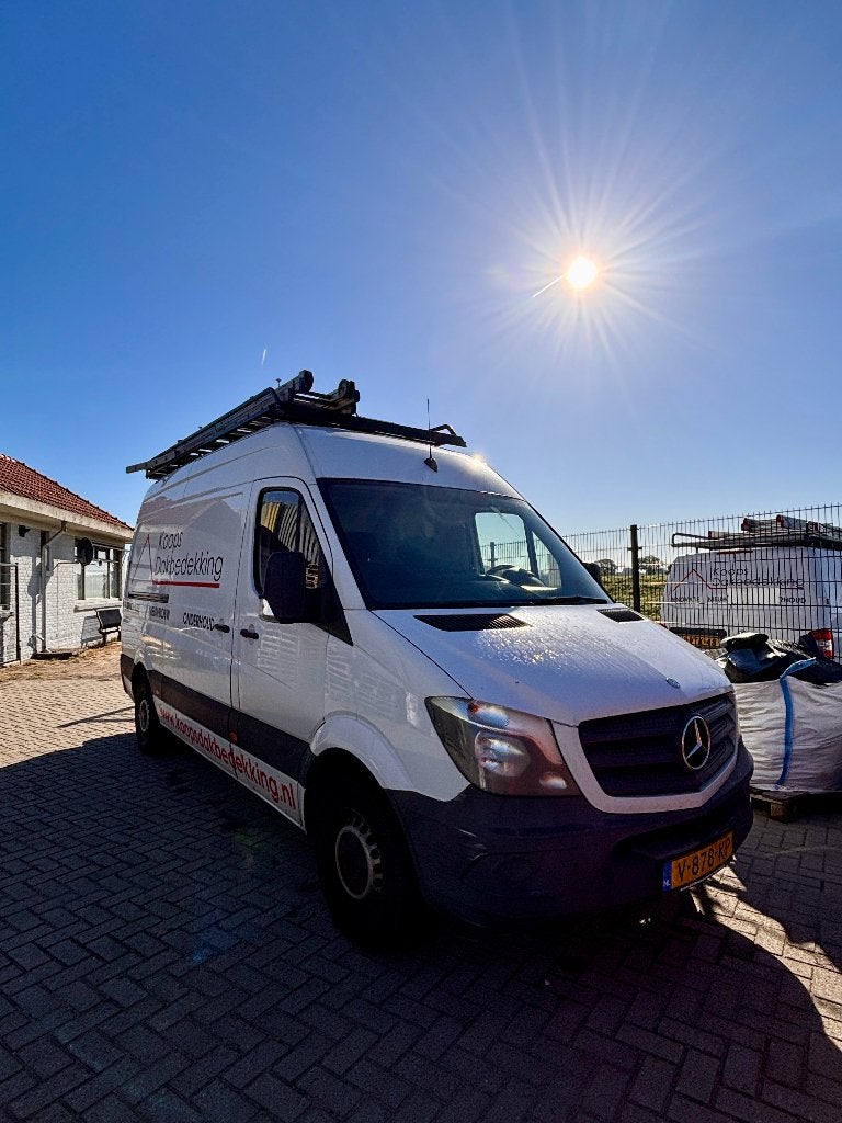 Mercedes-Benz Sprinter 313CDI L2-H2, 13 km/l, Dealer onderhouden, Achterwielaandrijving, Zwart