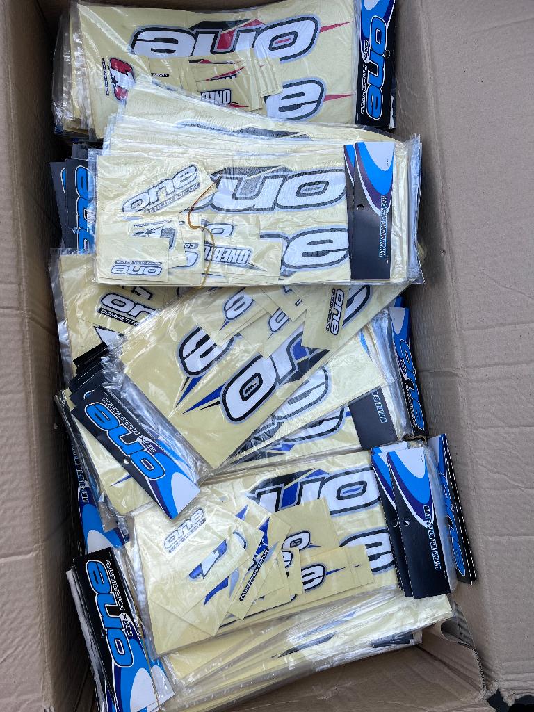ONE BMX frame stickerset, Ophalen of Verzenden, Nieuw, Sport
