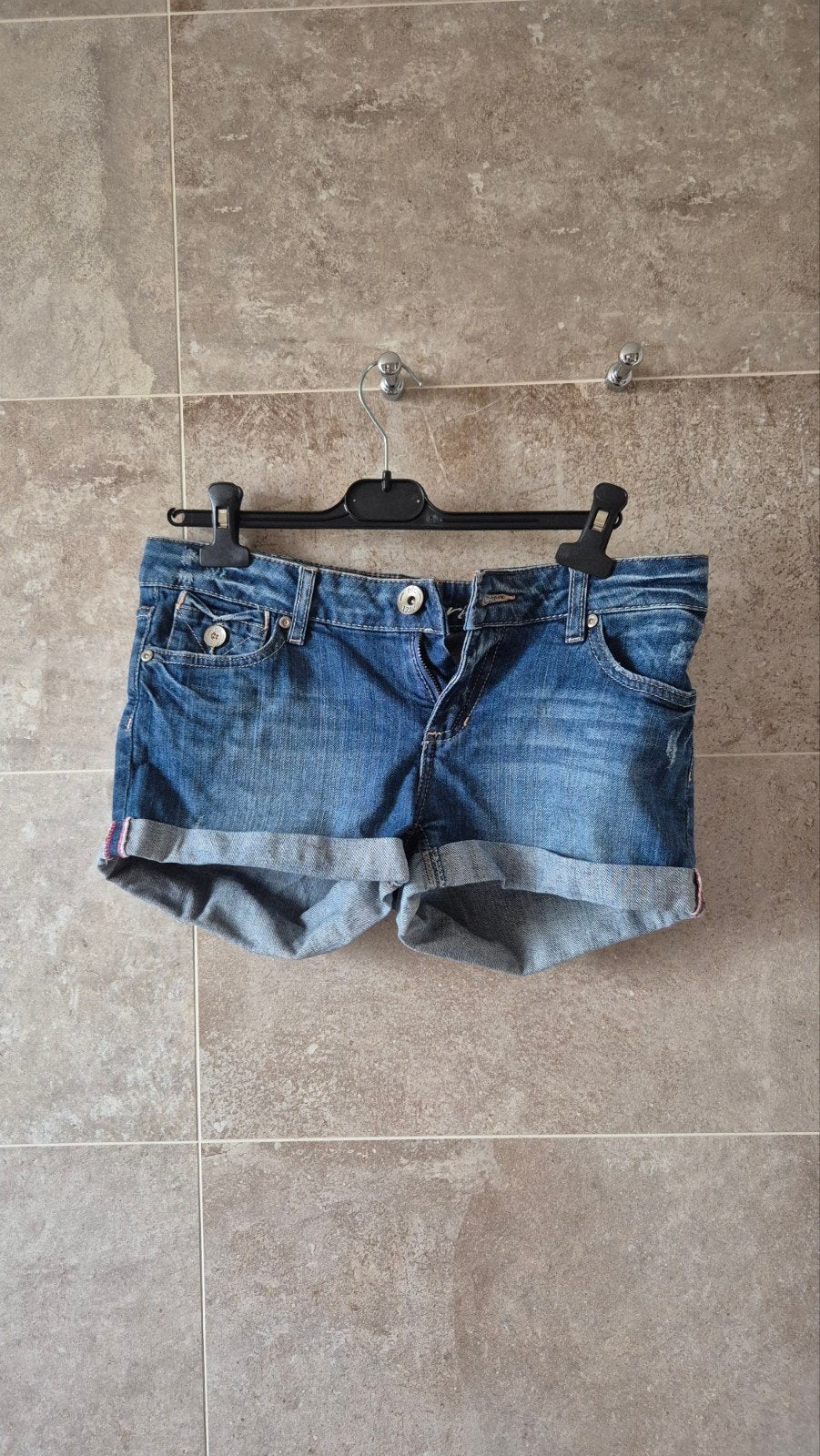 EDC by Esprit denim shorts maat 30, Kort, Blauw, Ophalen of Verzenden, EDC by Esprit