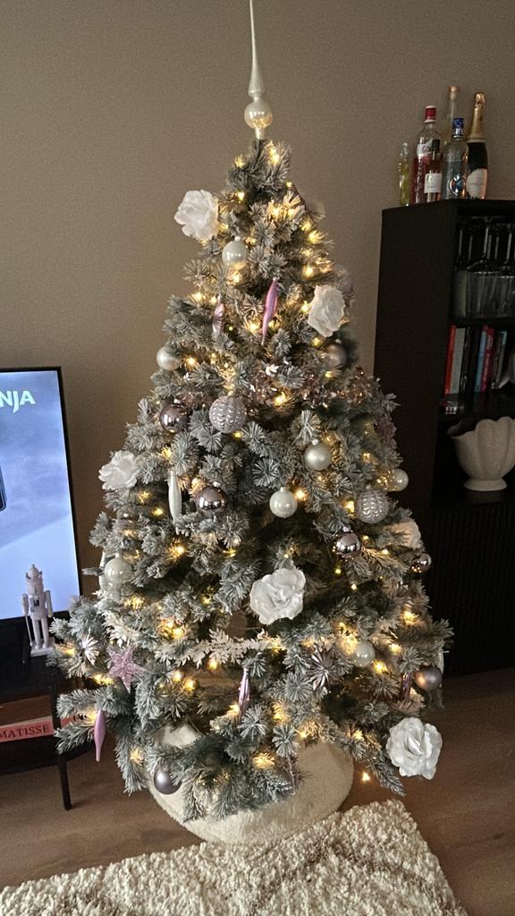 Everlands kunst kerstboom 1.80m, Ophalen, Zo goed als nieuw