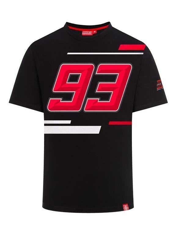 Marc Marquez #93 T-shirt black maat 3XL, Zwart, Nieuw, Overige maten, Ophalen of Verzenden