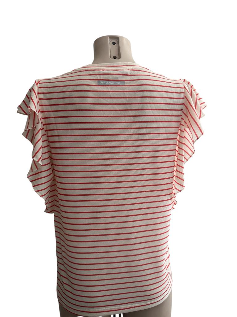 Patrizia Pepe top M, Ophalen of Verzenden, Zo goed als nieuw, Rood