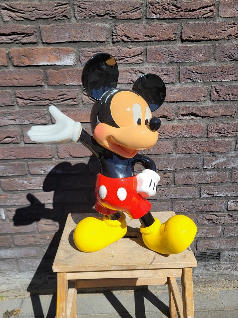 Mooi Mickey Mouse reclame beeld aangeboden., Beeldje of Figuurtje, Onbekend, Ophalen of Verzenden, Zo goed als nieuw
