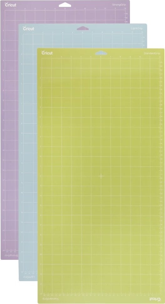Cricut Gripmat (30x60 cm) 3-pack voor Explore/Maker, Gereedschap of Toebehoren, Nieuw, Meerkleurig, Kunststof