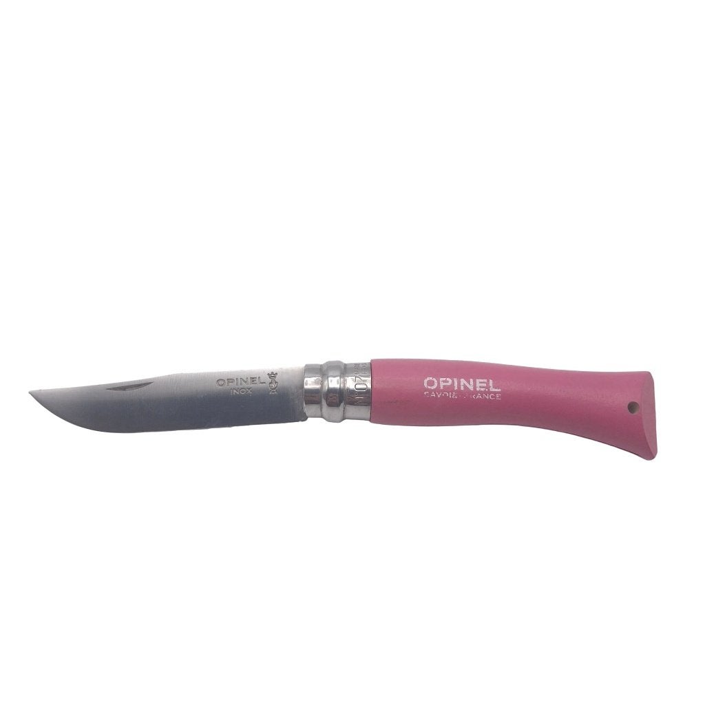 Opinel No. 07 Colorama Roze – Grade B, Ophalen of Verzenden, Zo goed als nieuw