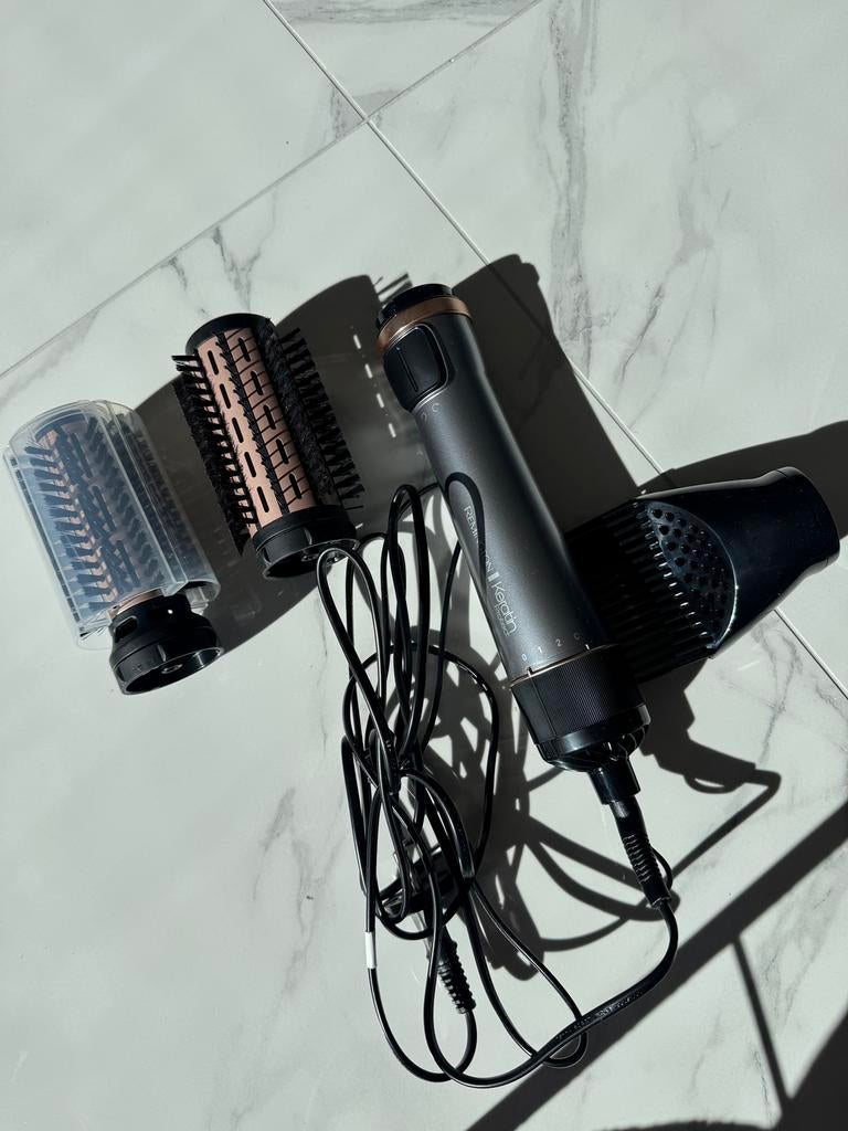 remington keratin protect fohnborstel met doos, Verzenden, Nieuw, Föhn of Haardroger
