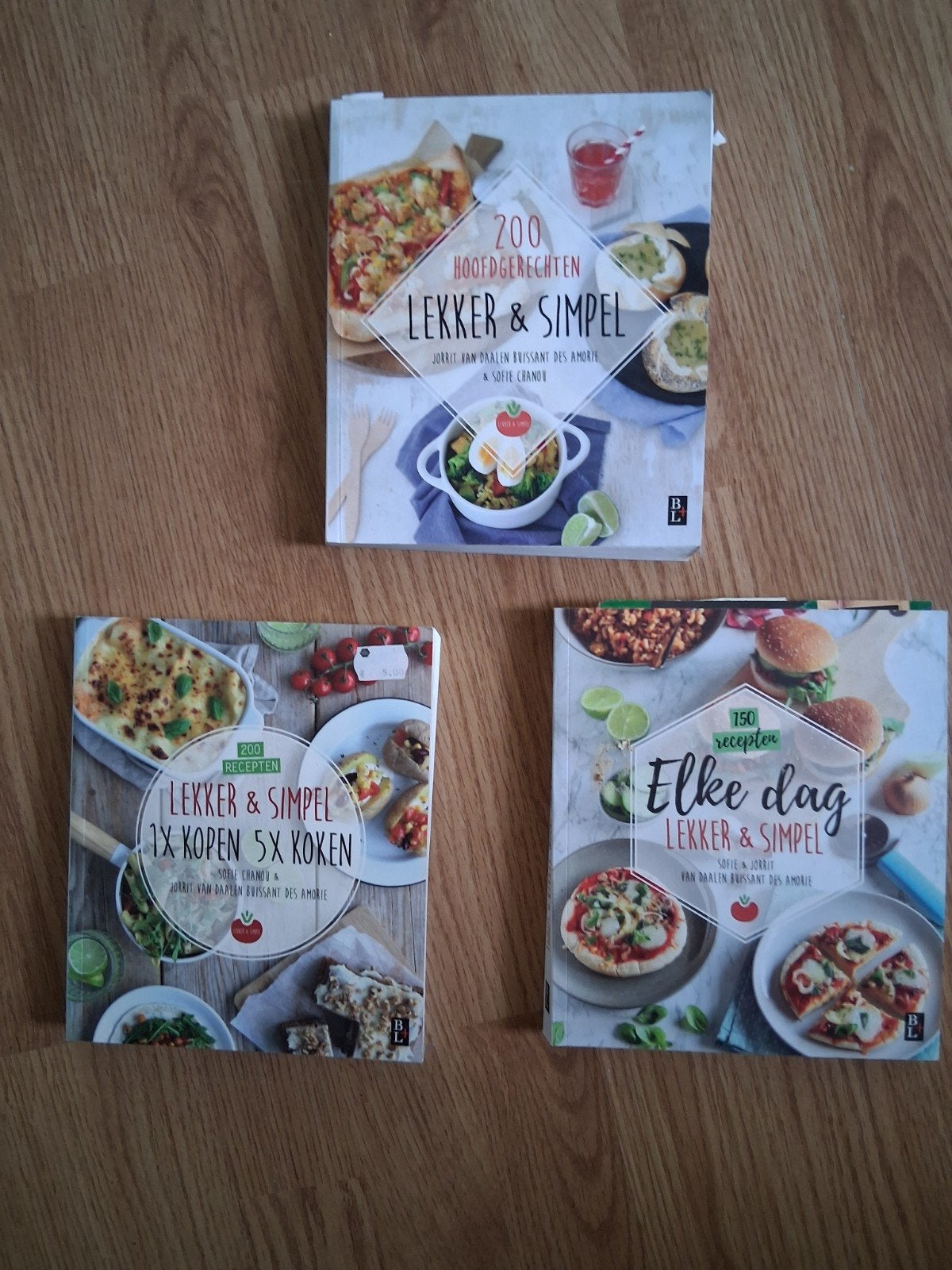 Lekker & Simpel Kookboeken Set - 3 Stuks, Boeken, Kookboeken, Ophalen of Verzenden