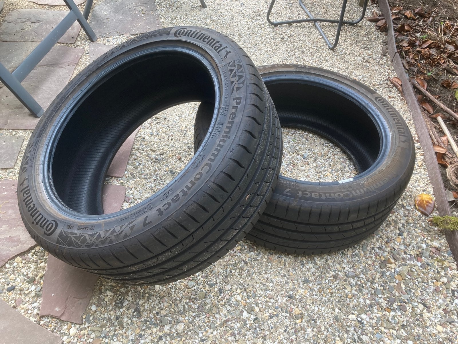 Continental Premium Contact 7 235/45 R18 Y XL, Ophalen, 18 inch, Gebruikt, 235 mm