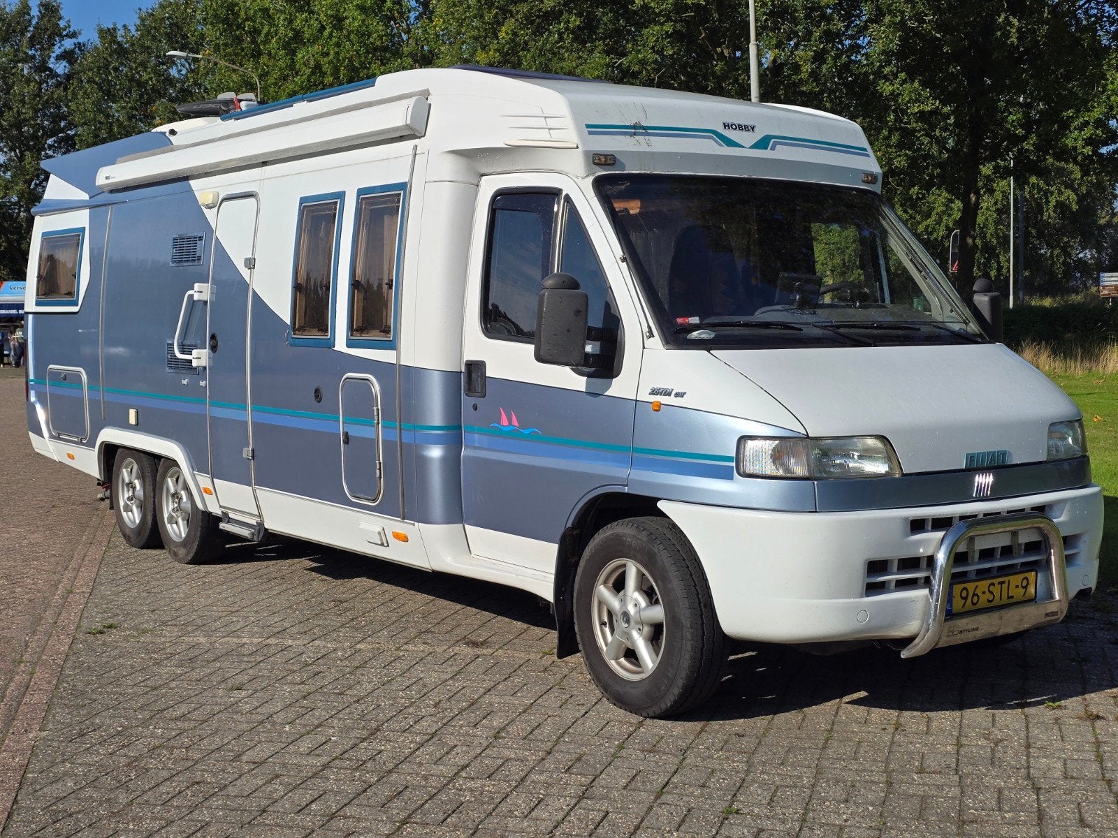zeer nette Fiat Ducato Hobby 750 camper 2.5 TDI 1997, Caravans en Kamperen, Boiler, Ringverwarming, Fiat, Hobby