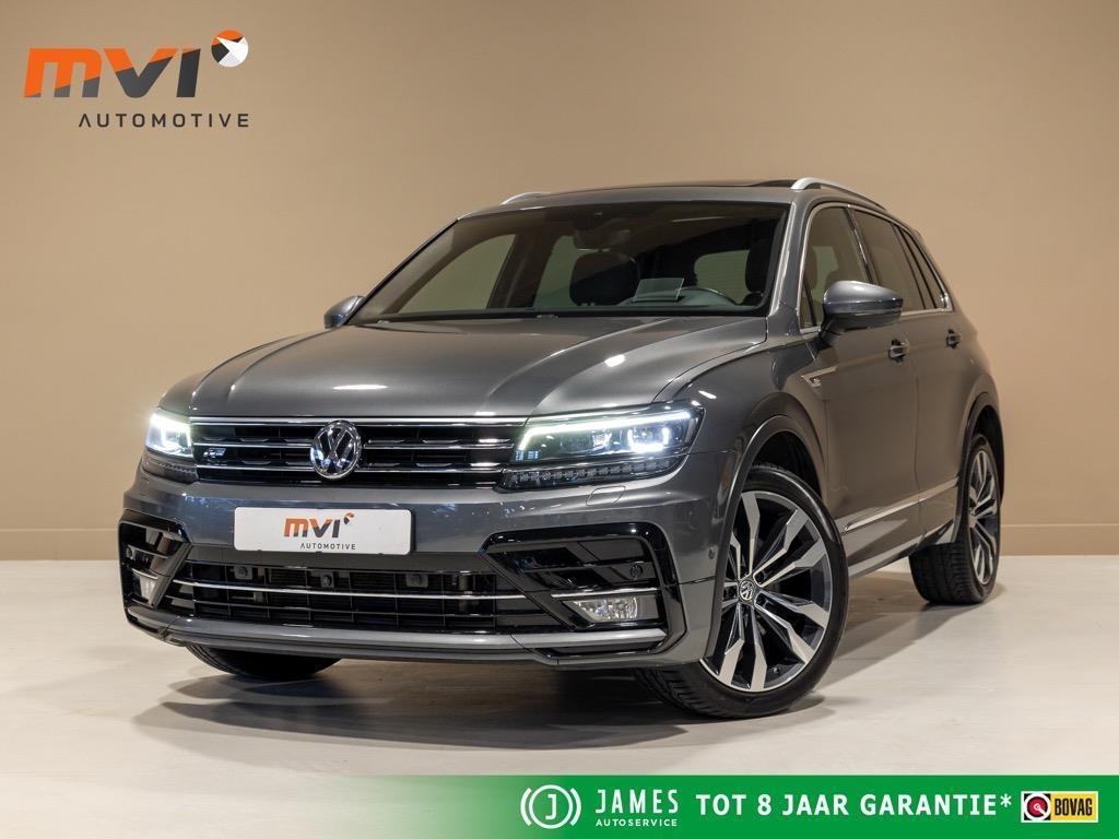 Volkswagen Tiguan 2.0 TSI 4Motion 2x R-line / 220pk / Leder, Gebruikt, 4 cilinders, 2500 kg, Leder