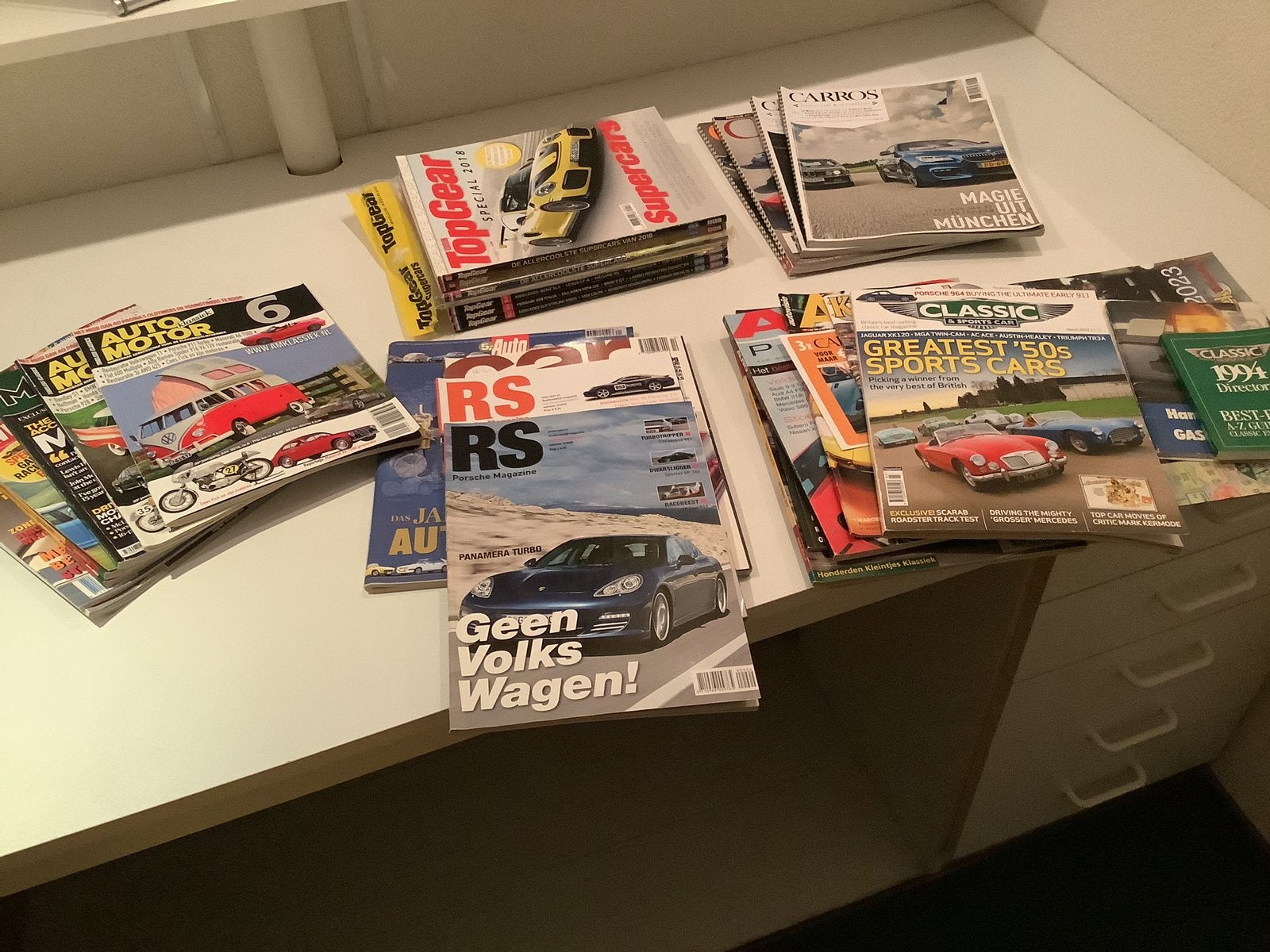 25 diverse auto tijdschriften, zie foto’s, Boeken, Ophalen of Verzenden, Zo goed als nieuw, Algemeen
