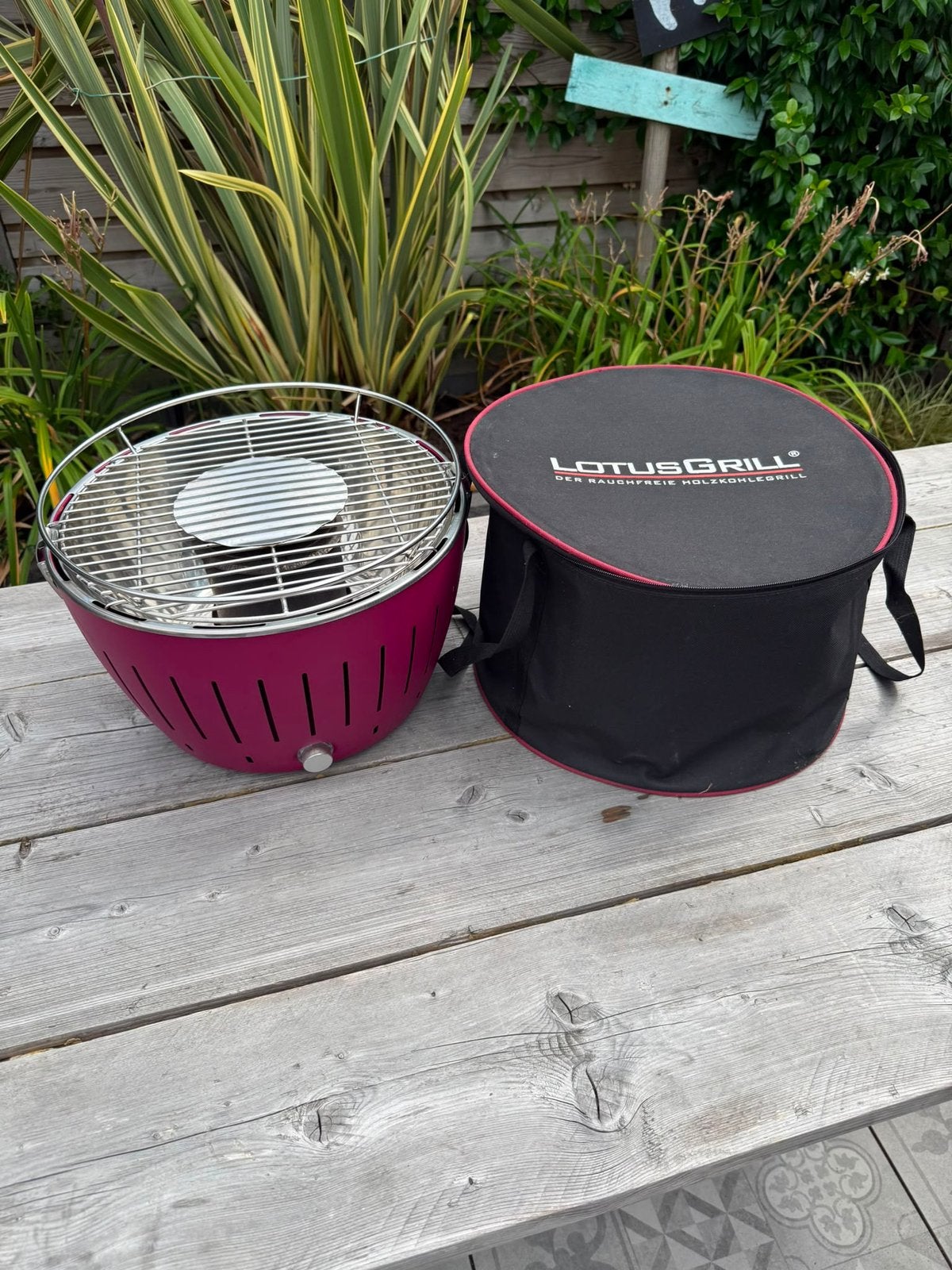 LotusGrill tafelbarbecue, Ophalen, Zo goed als nieuw