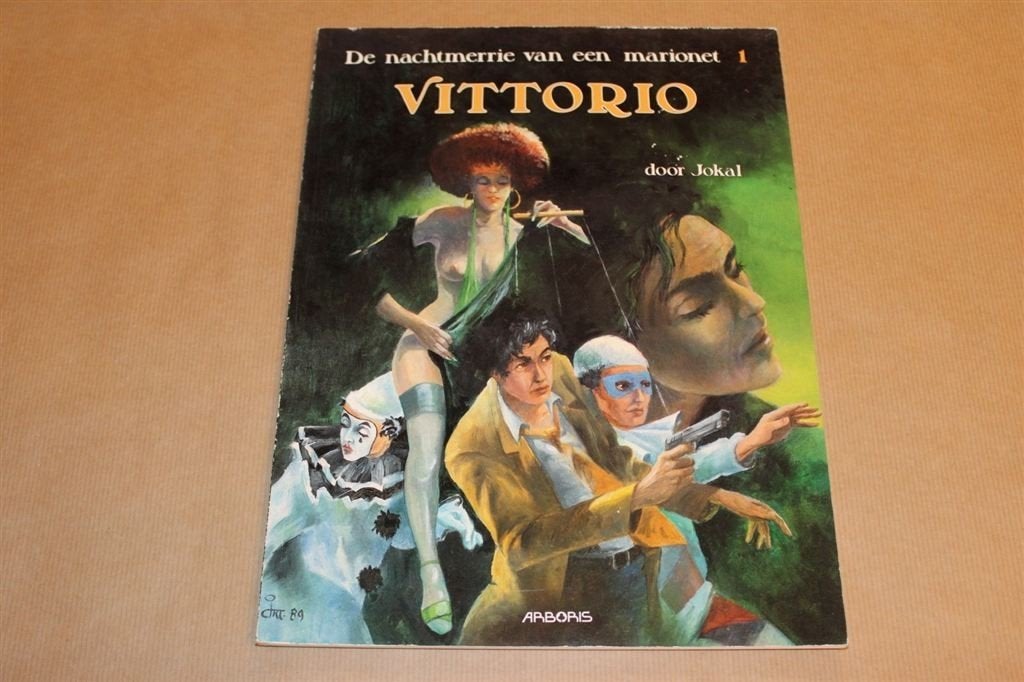 Vittorio - De nachtmerrie van een marionet 1, Eén stripboek, Ophalen of Verzenden, Zo goed als nieuw