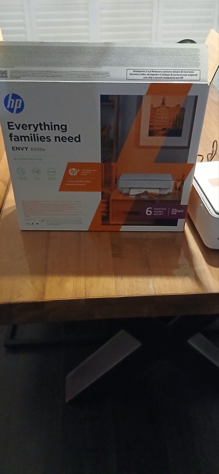 HP Envy 6030e All-in-One Printer - nooit gebruikt., Computers en Software, Ophalen, Inkjetprinter, All-in-one, Draadloos