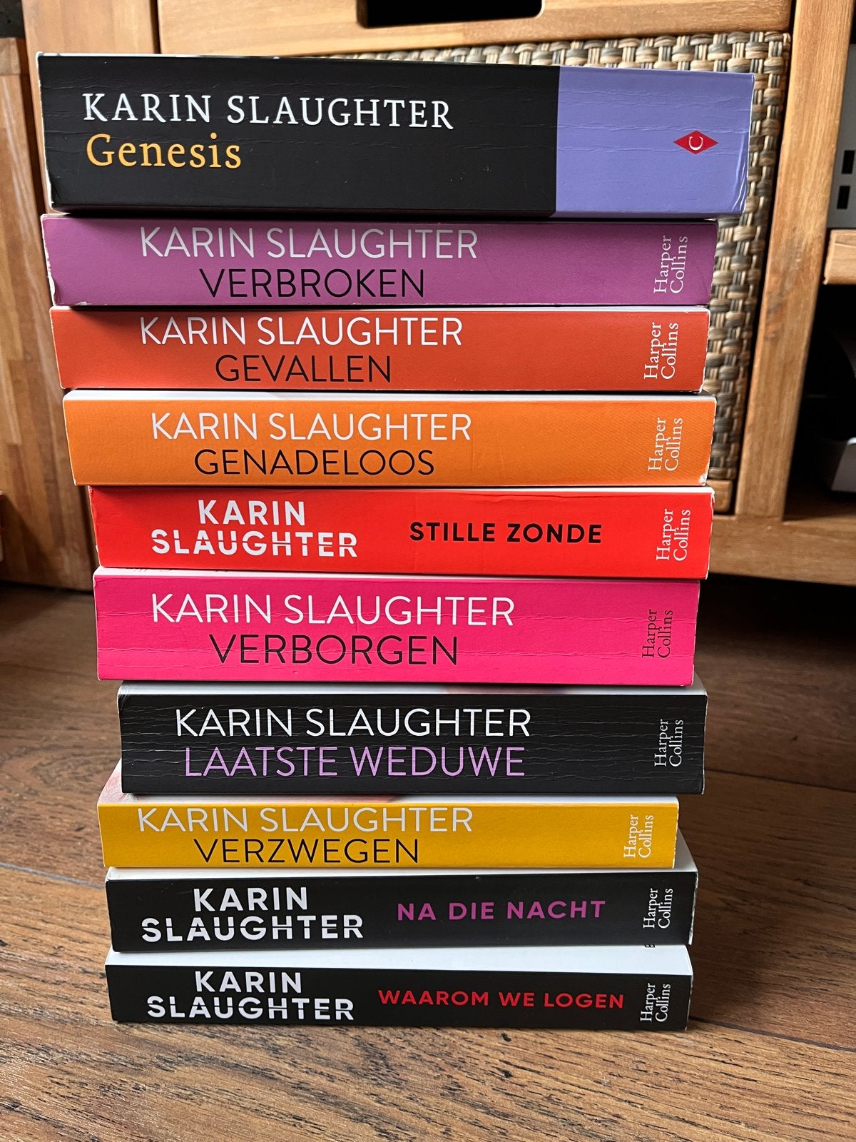Karin Slaughter boekenreeks - 10 thrillers, Boeken, Ophalen, Gelezen, Amerika