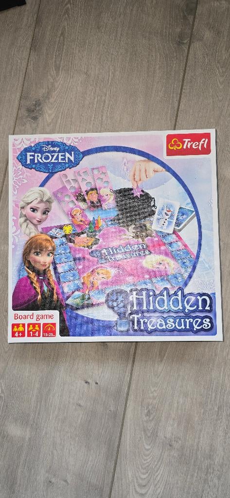 Disney Frozen Hidden Treasure. Grabbel schatten bij elkaar., Hobby en Vrije tijd, Gezelschapsspellen | Bordspellen, Ophalen of Verzenden