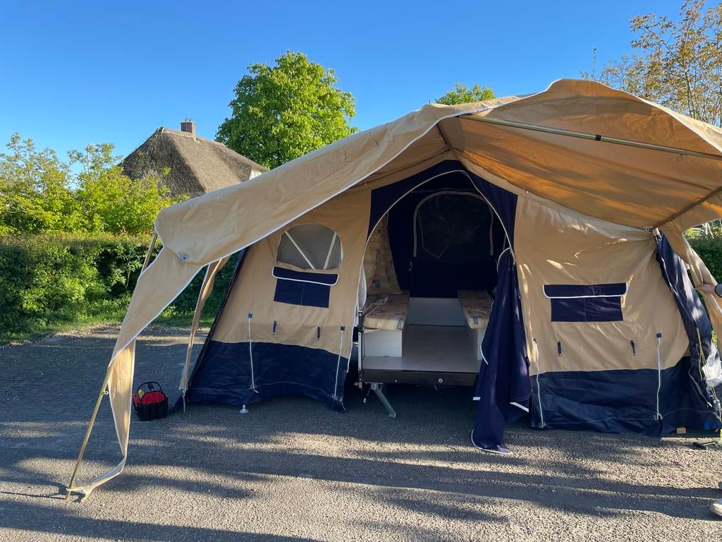 Trigano Oceane (met defect) ook voor onderdelen!, Caravans en Kamperen, Tenten, Ophalen, Zo goed als nieuw