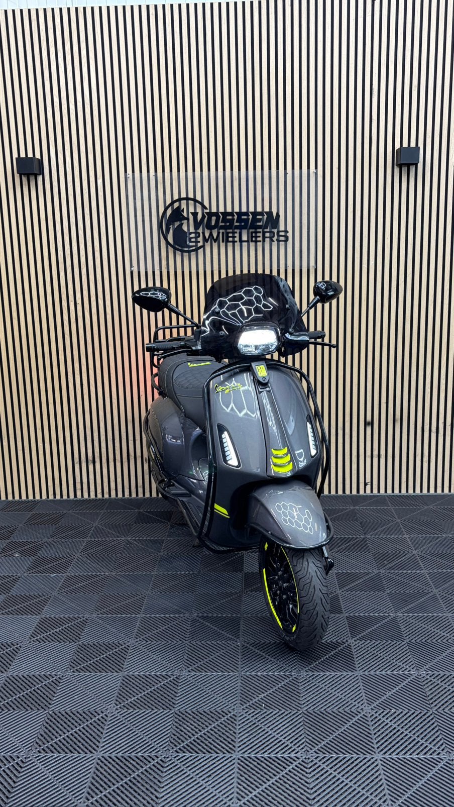 Vespa Sprint 80CC | Agaat Grey & Fluor Yellow | E5 | 6800KM, Fietsen en Brommers, Scooters | Vespa, Maximaal 45 km/u, Vespa S