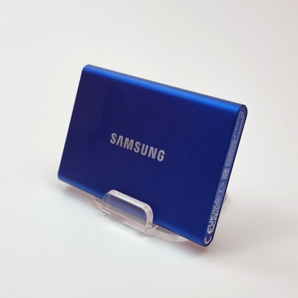 Samsung T7 Portable SSD 1TB Blauw | Nette staat, Samsung, Zo goed als nieuw, Support@Samsung.com, 129, Samsung-ro, Yeongtong-gu
Suwon-si, Gyeonggi-do 16677
South Korea