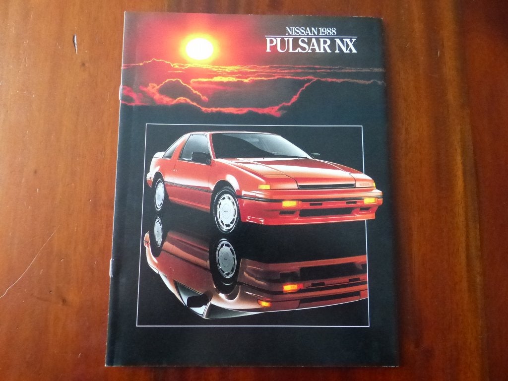Nissan Pulsar NX 1988 brochure  Canada, Verzenden, Zo goed als nieuw, Nissan