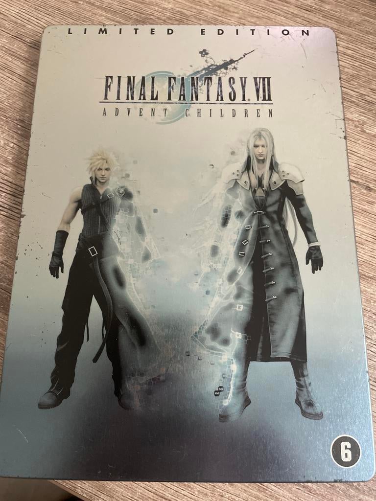 Final Fantasy VII Advent Children Limited Edition Steelbook, Vanaf 6 jaar, Ophalen of Verzenden, Gebruikt, Actiethriller