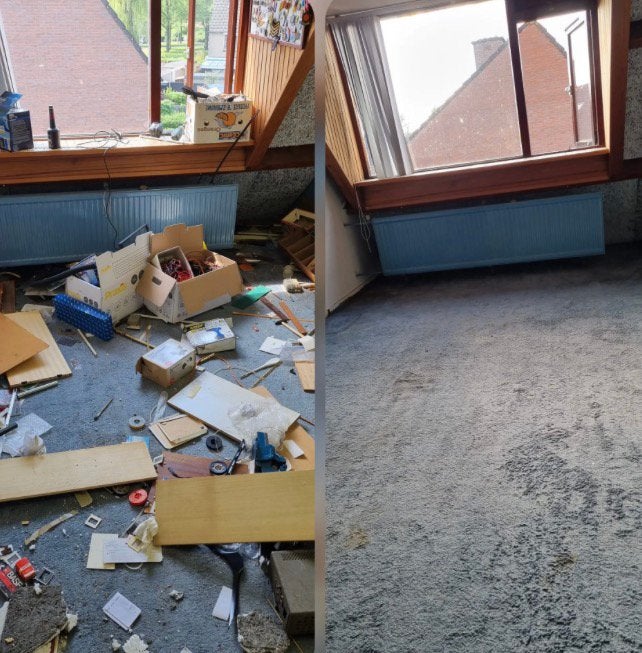 Woning en tuin ontruiming, 24-uursservice