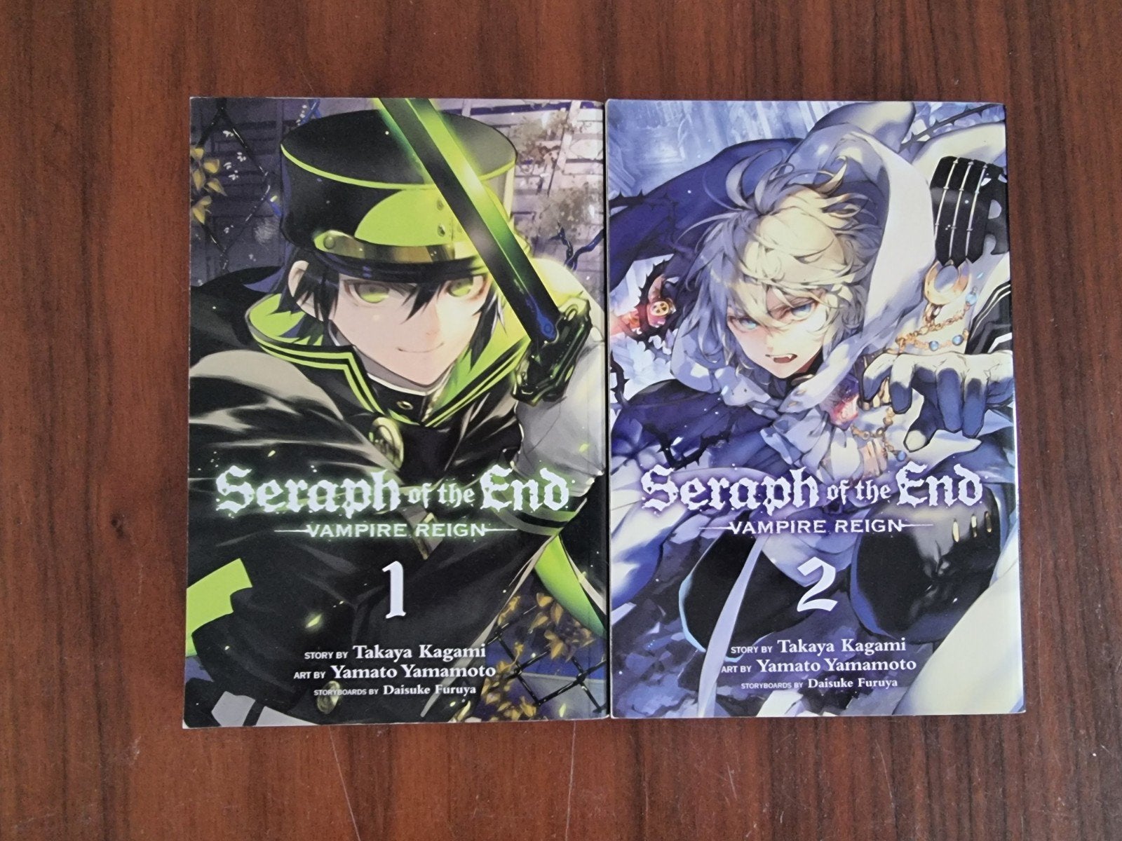 Seraph of the End/Owari No Seraph Manga deel 1 & 2, Ophalen of Verzenden, Zo goed als nieuw, Takaya Kagami