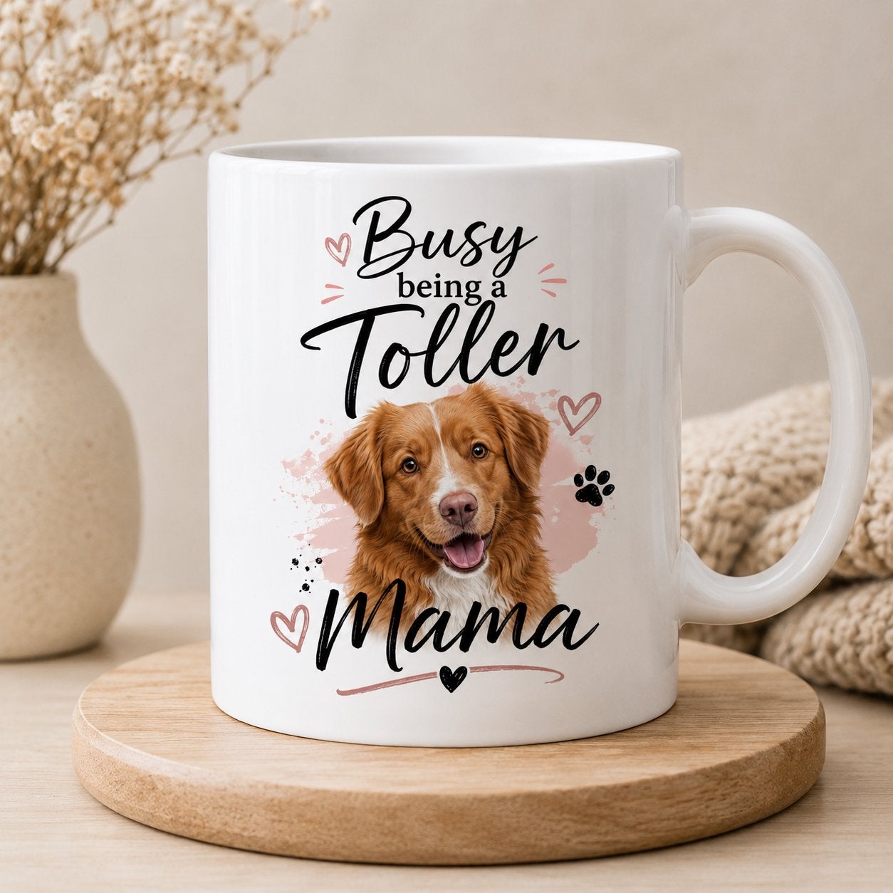 Busy being a Toller Mama - Mok, Verzenden, Nieuw
