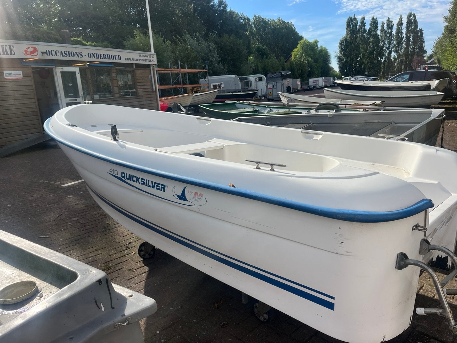 DIVERSEN HERFST koopjes!!polyester console/sloep/vis boten, Watersport en Boten, Tot 10 pk, Binnenboordmotor, Diesel, Ophalen of Verzenden
