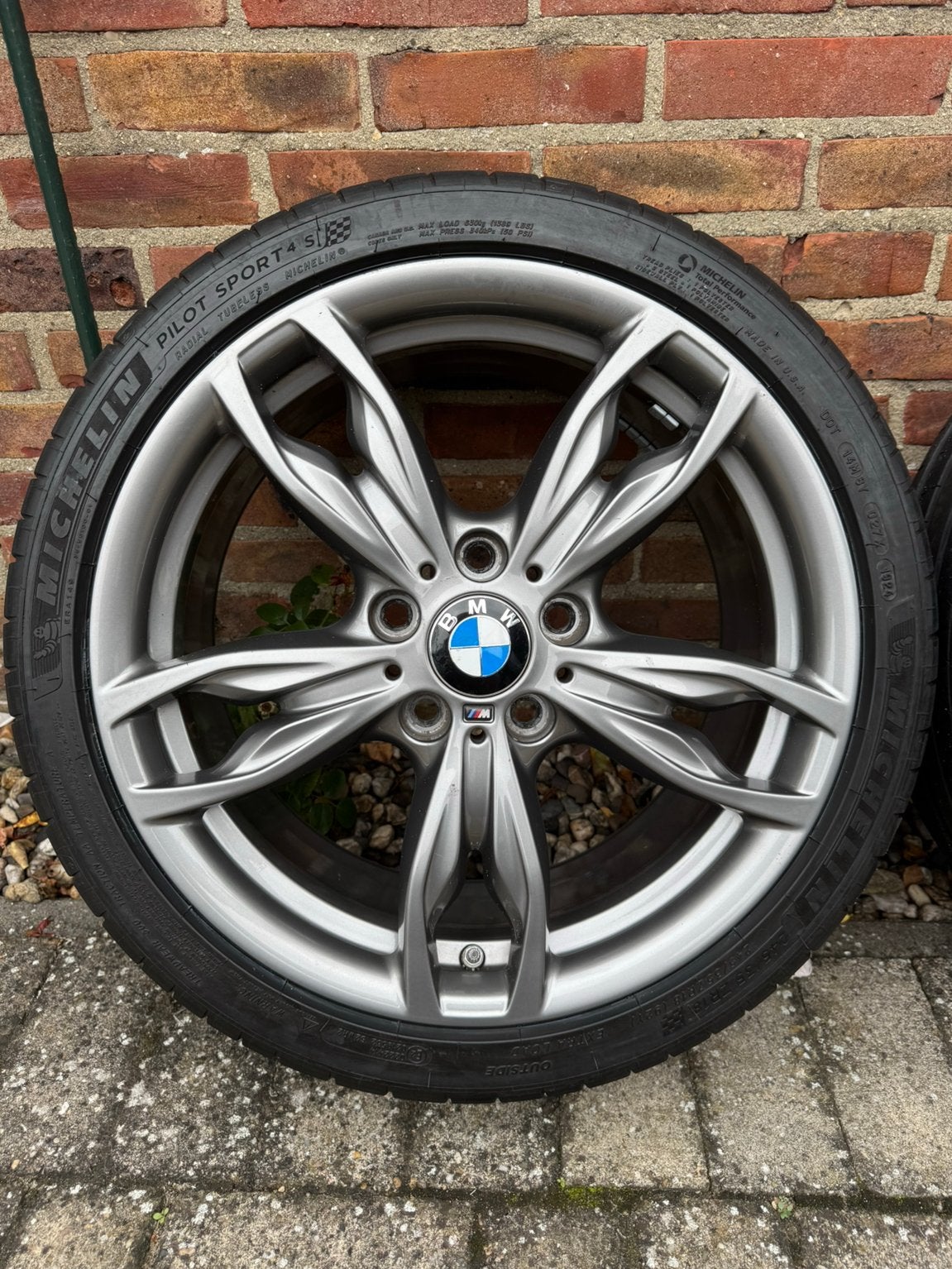 BMW 18 INCH M436 breedset Ferric Grey Michelin zomerset, Auto-onderdelen, 18 inch, 245 mm, Banden en Velgen, Ophalen of Verzenden
