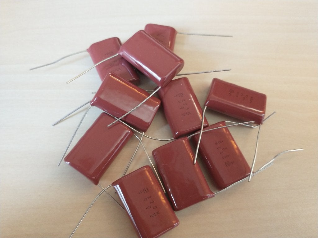 Vishay MKT 2,2uf 400v condensator (Nieuw), Ophalen of Verzenden, Nieuw