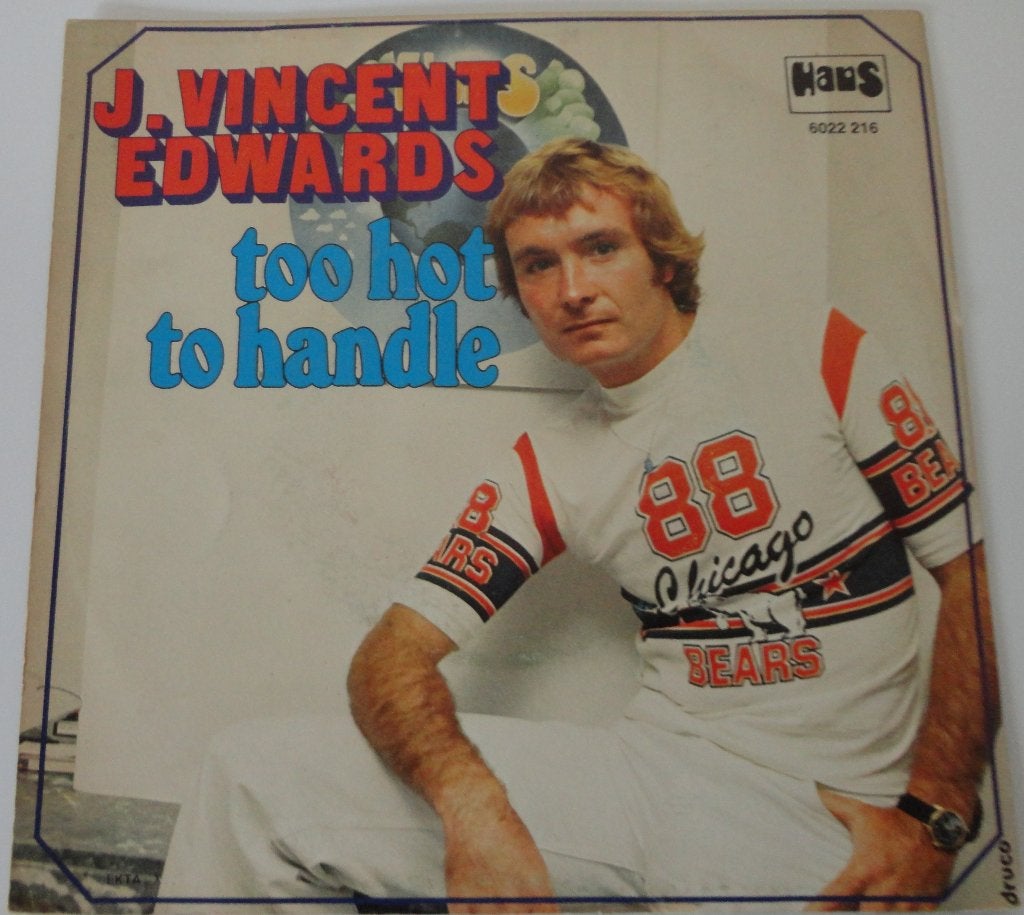 J.Vincent Edwards > Too Hot To Handle, Ophalen of Verzenden, Gebruikt, Pop